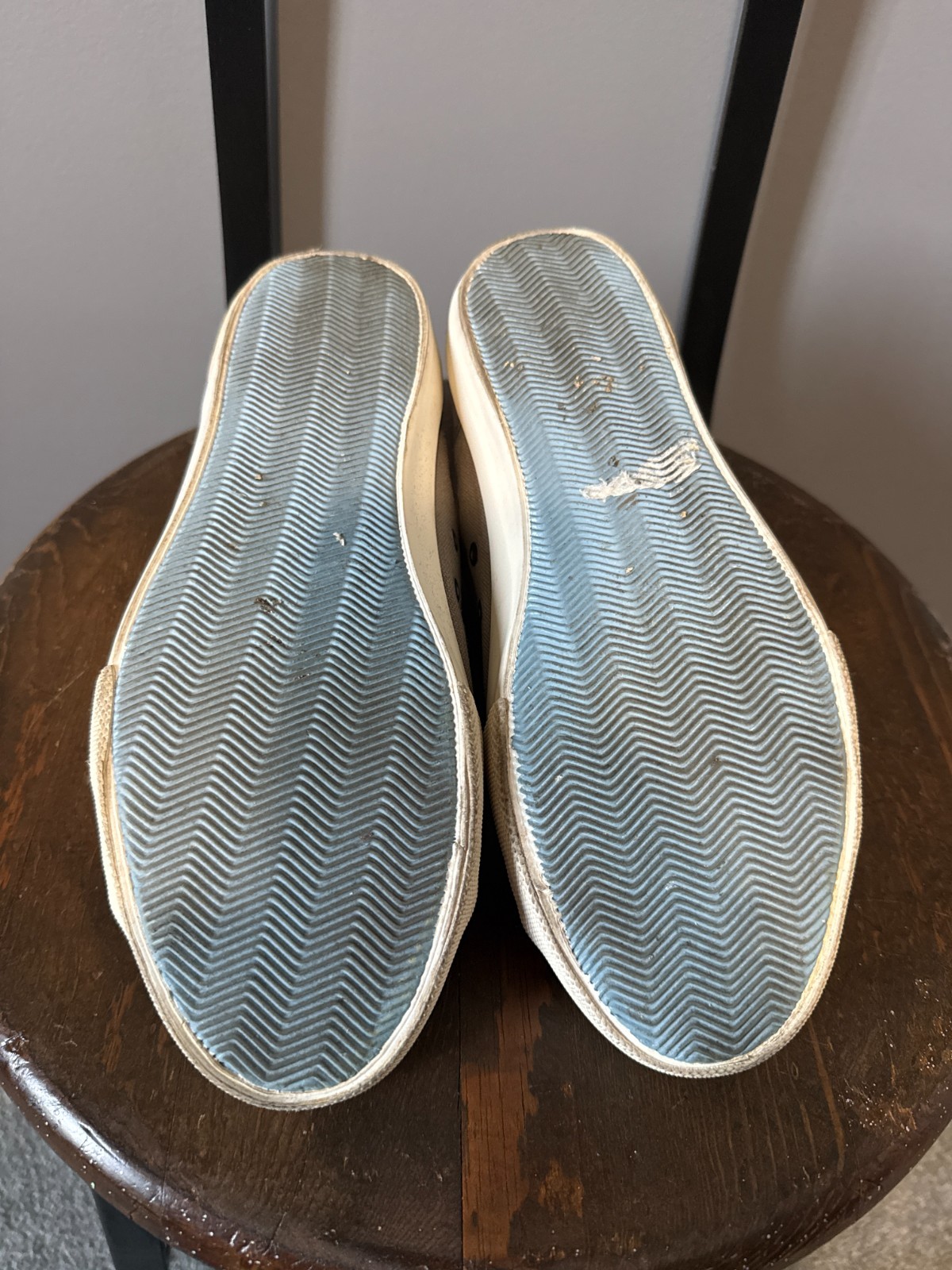 Seavees Womens Light Gray Monterey Sneaker Size 10