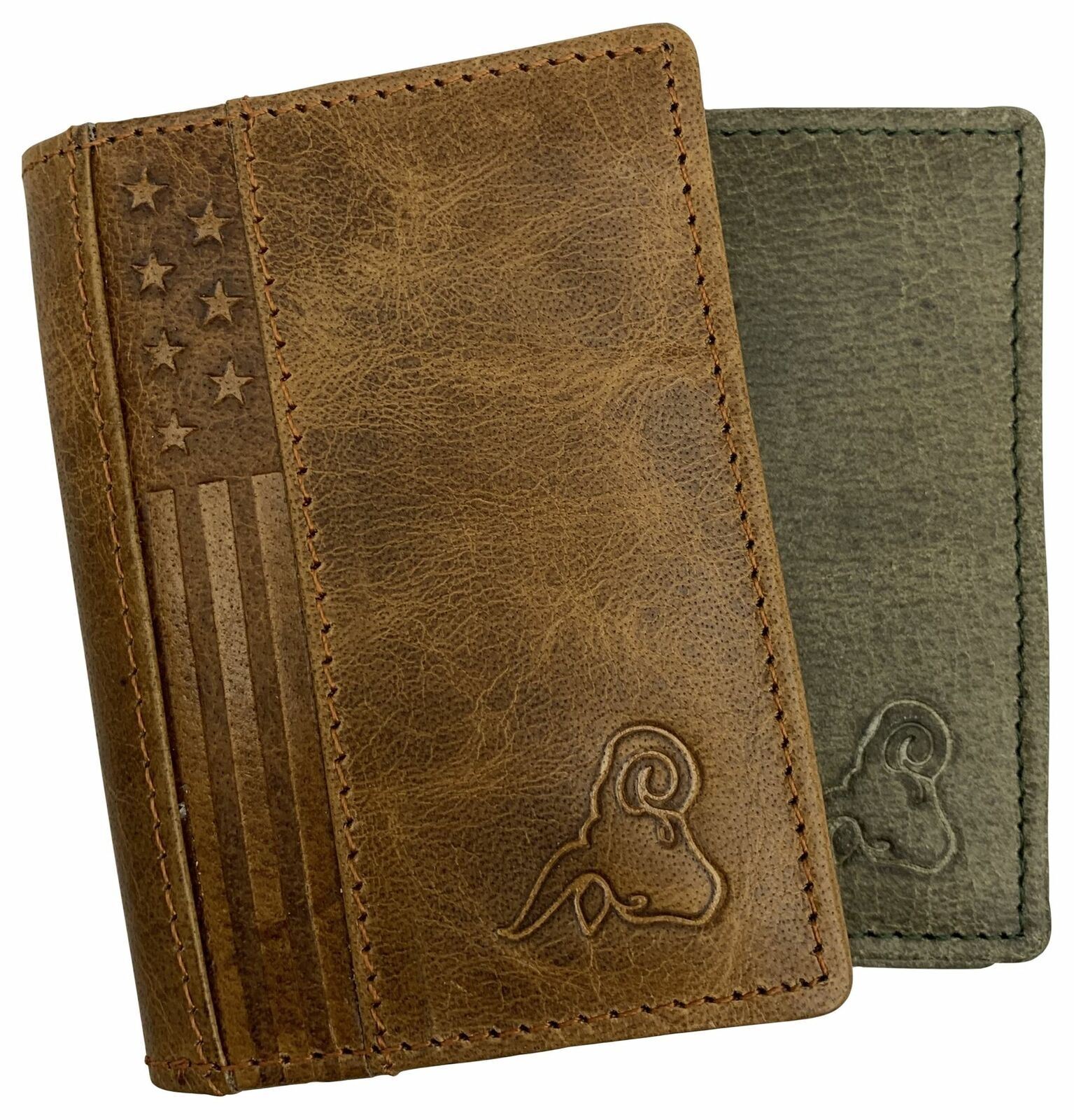 Genuine Leather Business Card Holder Name Card Case Credit Card Wallet with ID W
