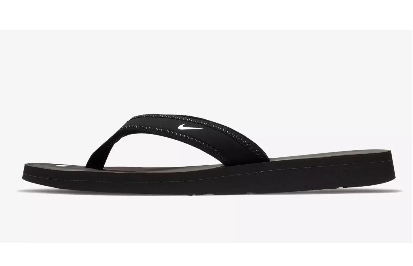 Women’s Nike Celso Girl Thong Flip Flop Sandal Black/White 314870 011