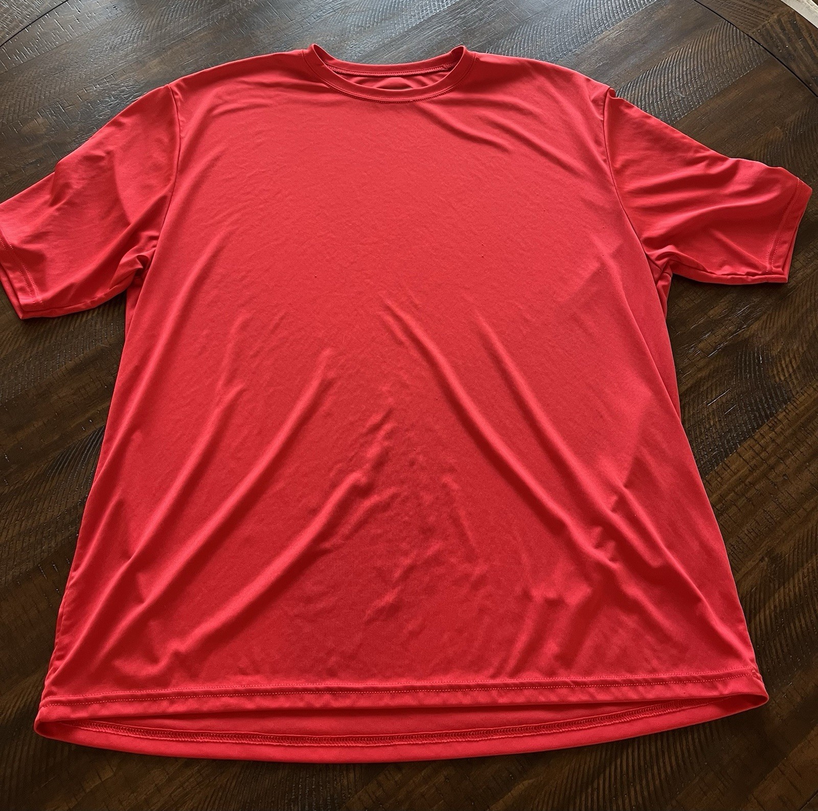 Men’s A4 Athletic DriFit Short Sleeve T-Shirt 2-Pack, Red And Black, Size 2XL