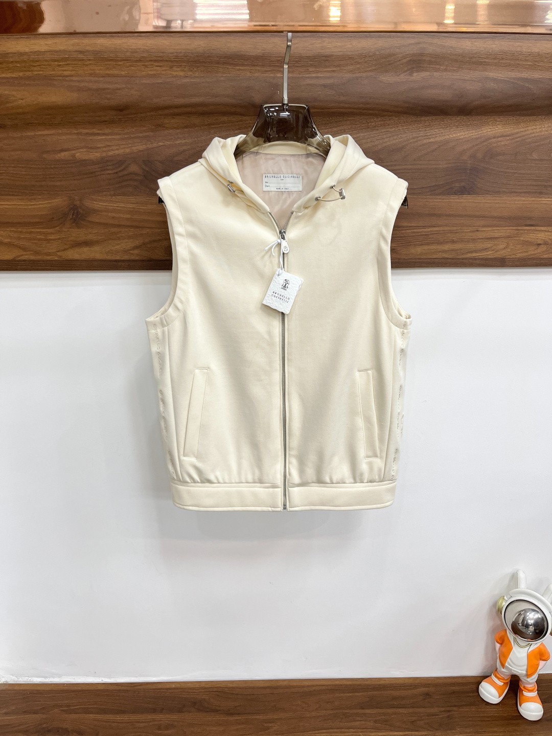BRUNELLO CUCINELLI Hooded Vest – 2026 Spring Collection