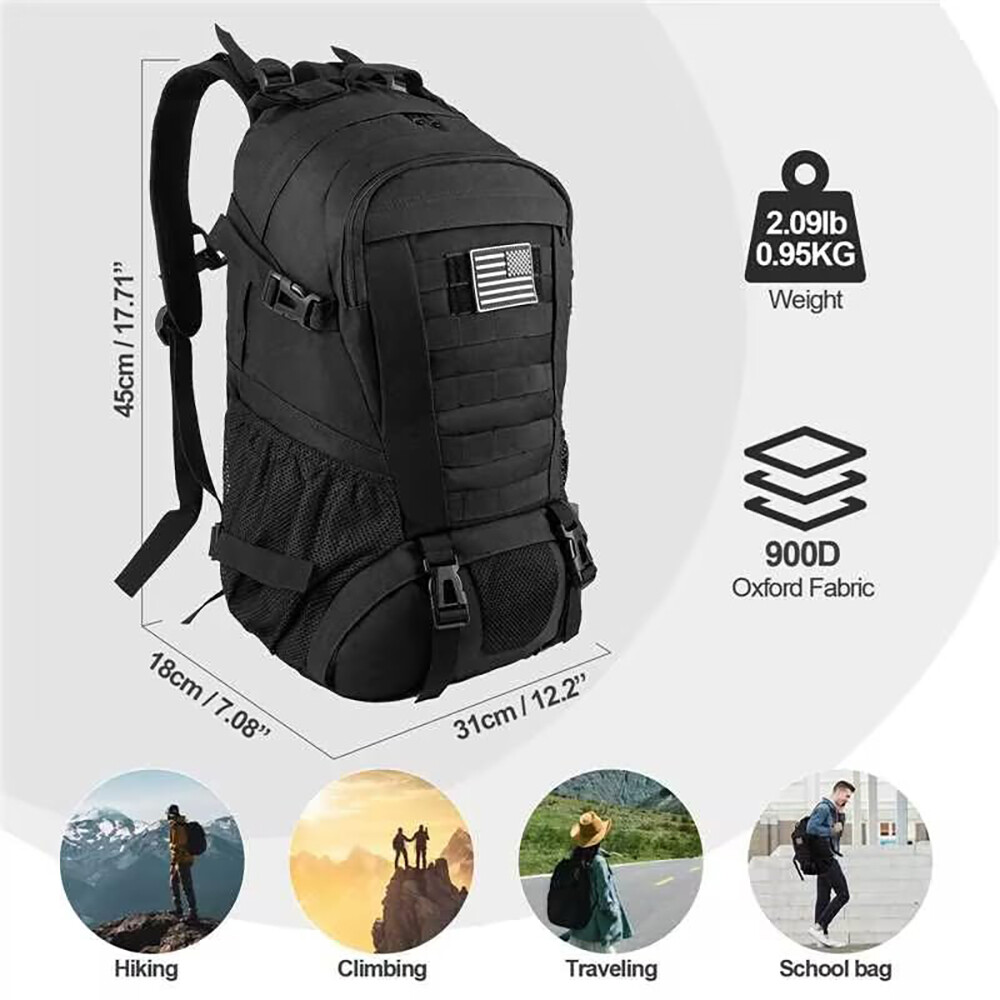 30L Military Tactical Backpack Molle Assault Pack – USA Stock Fast Shipping