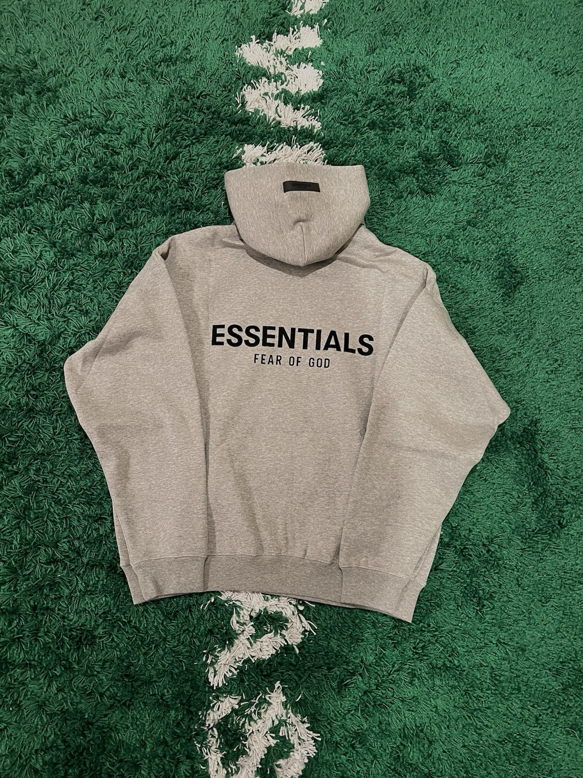 Fear of God Essentials Dark Oatmeal Hoodie size S
