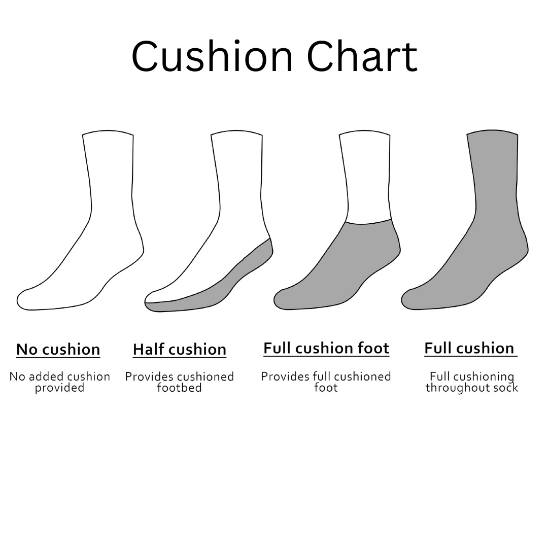 Georgia Boot Mens Merino Wool Year Round Cushion Crew Socks 1 Pair Pack
