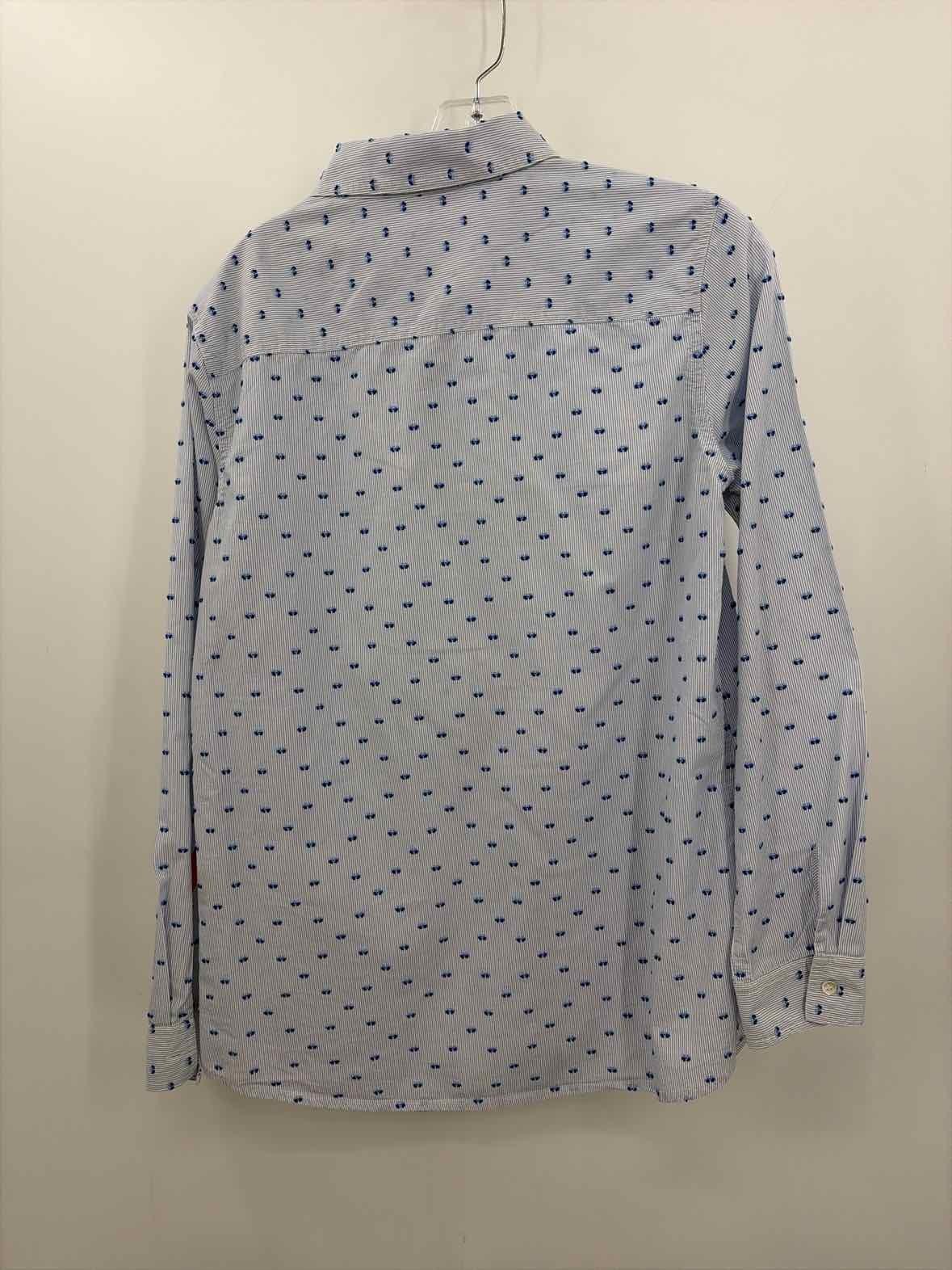 Pre-Owned J Mclaughlin Blue Size Medium Button Down