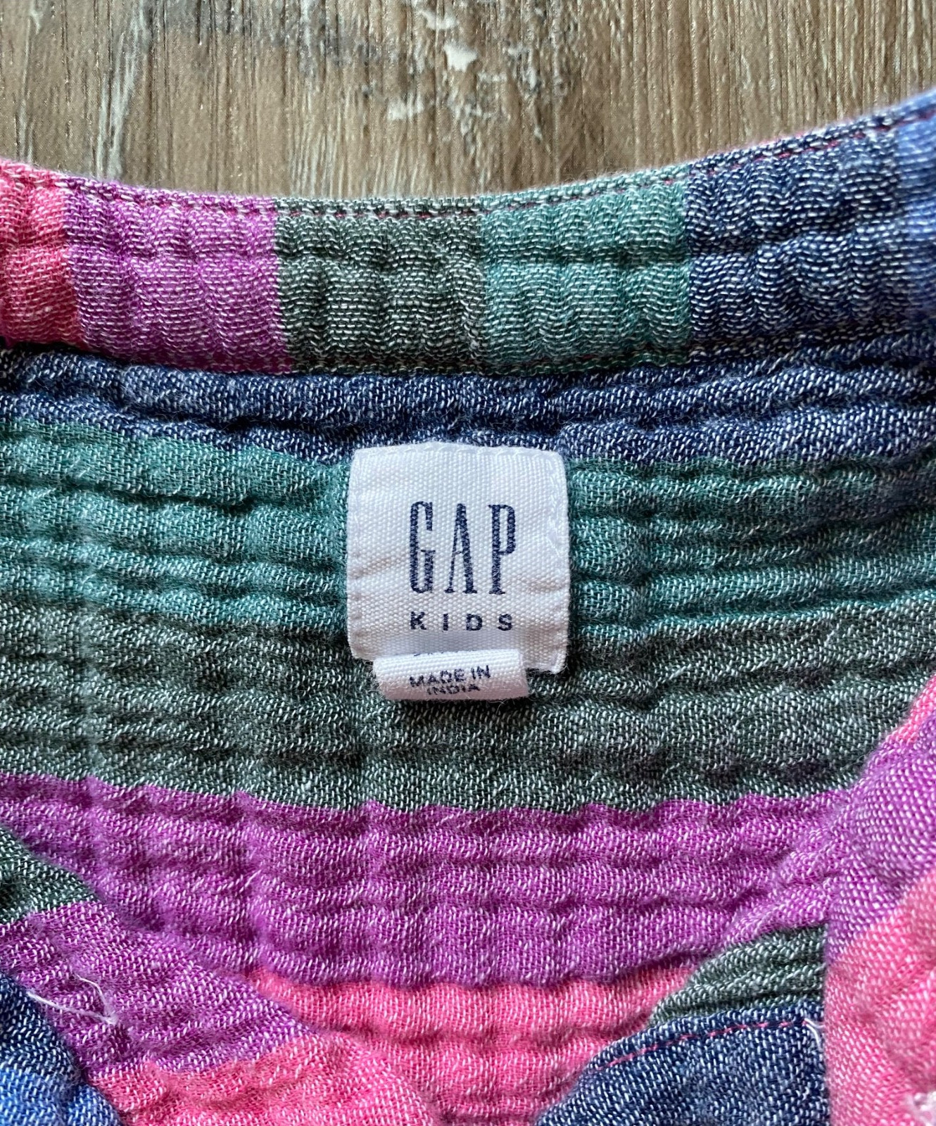 GAP KIDS Multicolor Striped Muslin Tunic or Swim Coverup~Girl’s Size XXL~14~