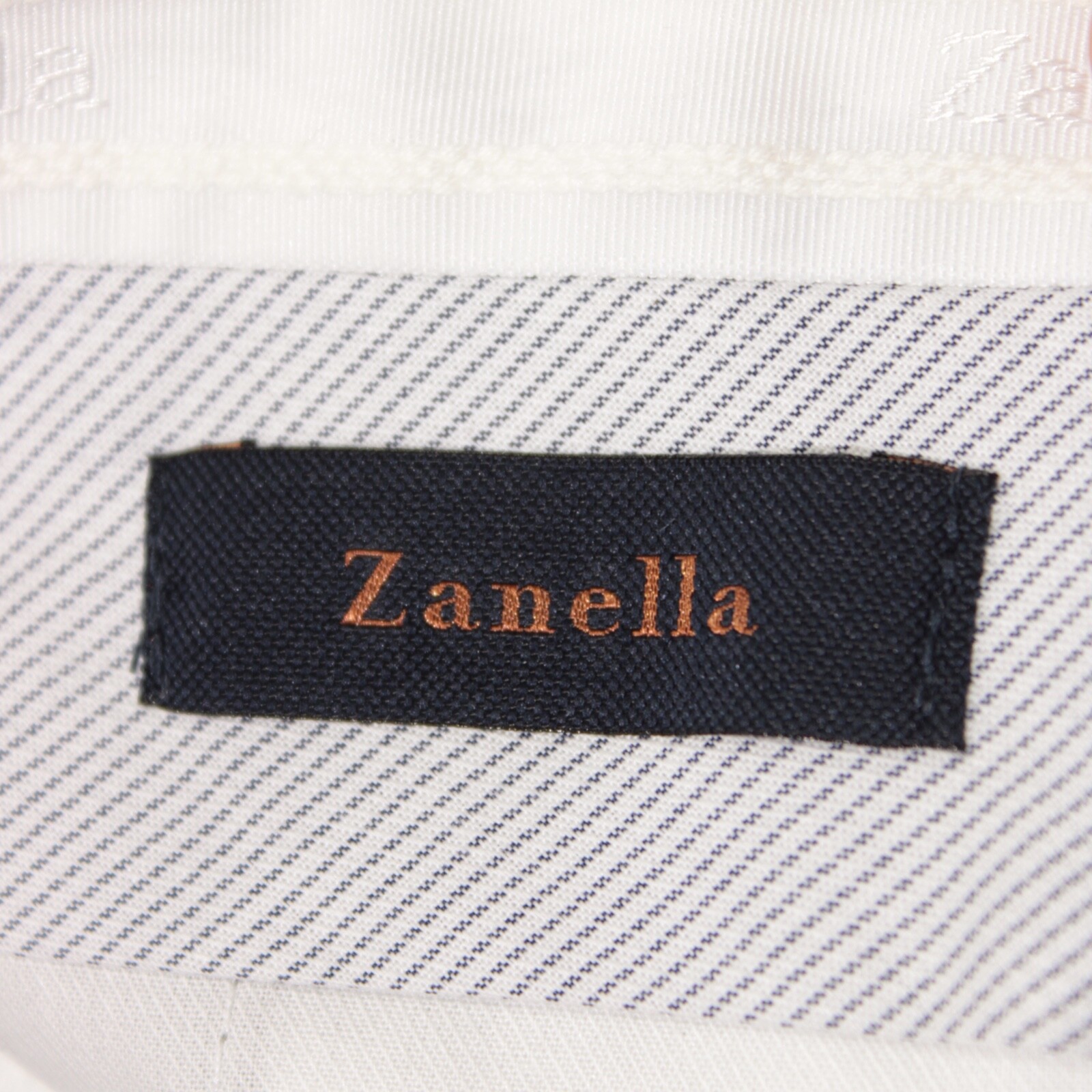 Zanella NWT Dress Pants Size 35 US Parker In Grayish Beige Melange 100% Wool