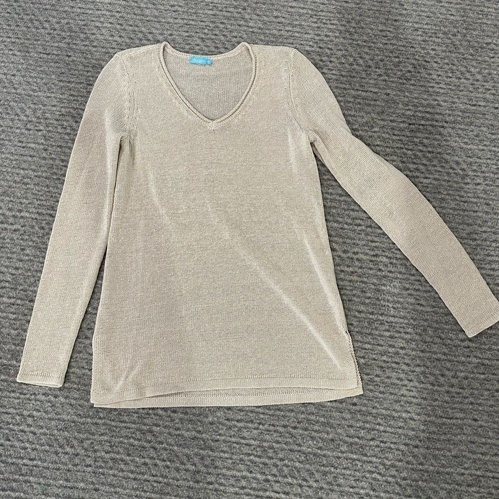 J. McLAUGHLIN CALLUM SWEATER, SAND!