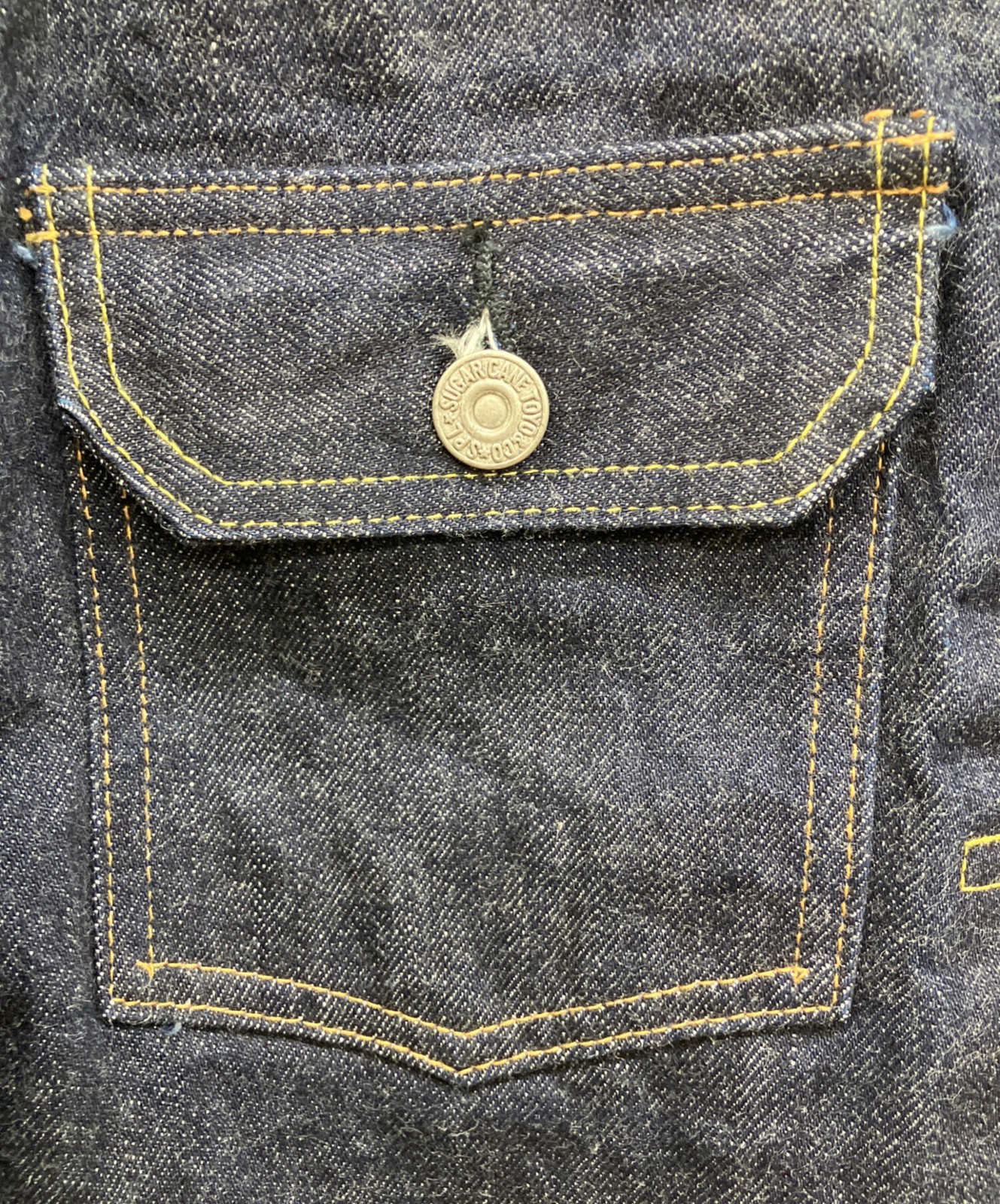 SUGAR CANE SC11953 Model 14.25oz Denim Jacket Type 2 Size 38 Japan