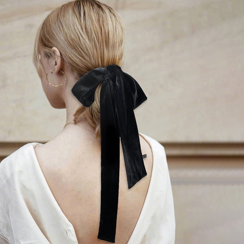 Lady Velvet Waist Belt Sash Strap Dress Coat Waistband Classic Hair Tie Ribbon