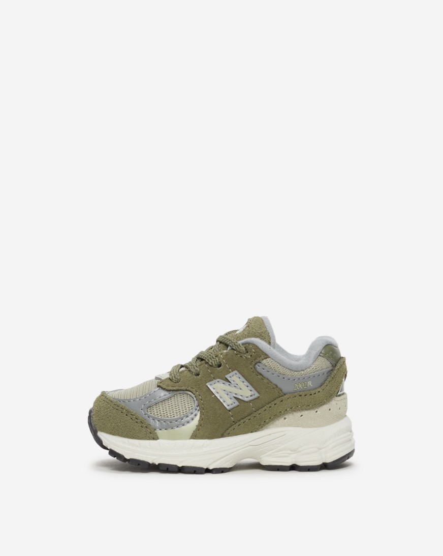 New Balance Kids’ 2002 Athletic Shoes – Dark Olive