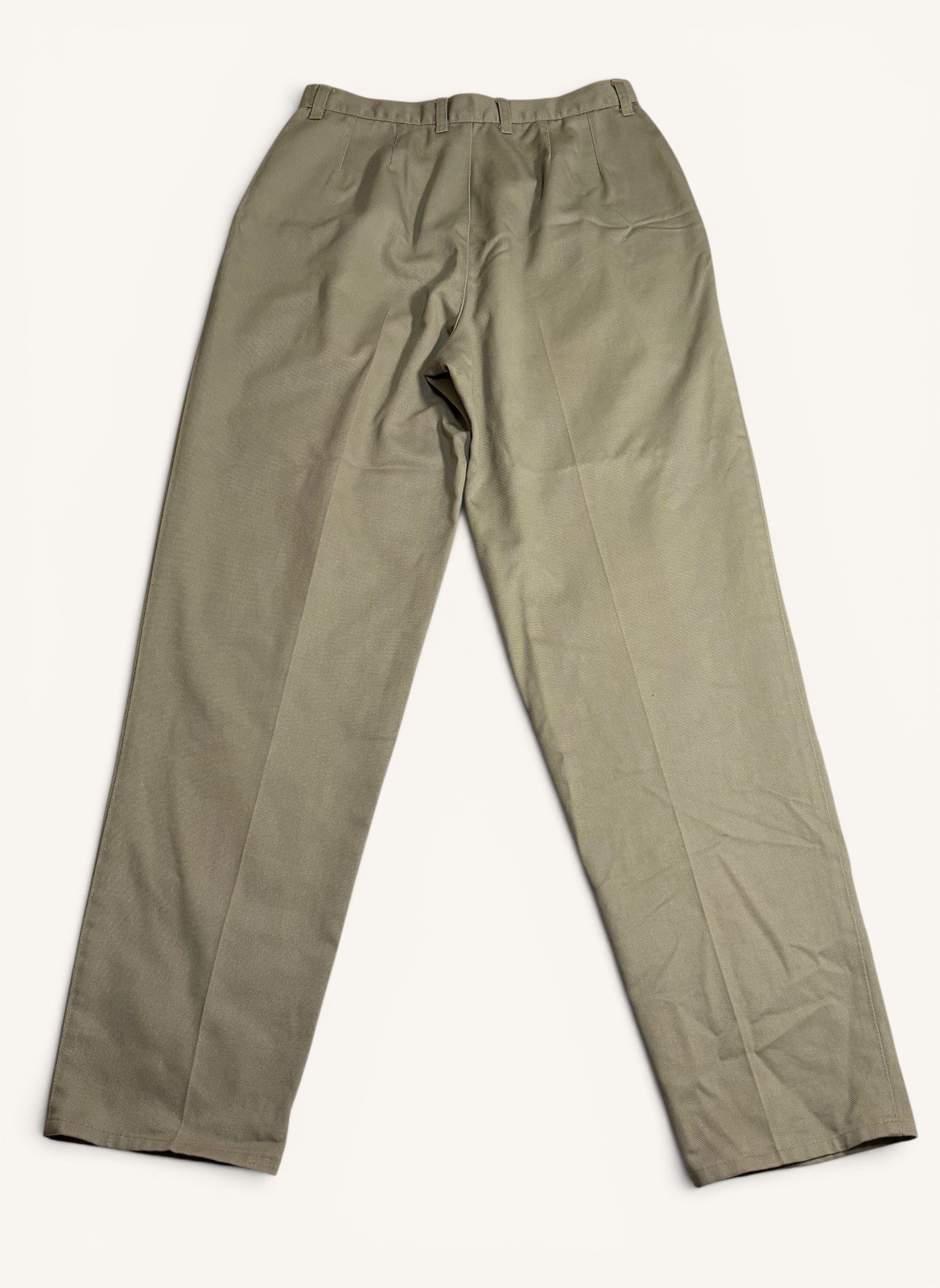 VTG 90s Northern Reflections Pleated Pants Womens Green Cotton Canada – 32W