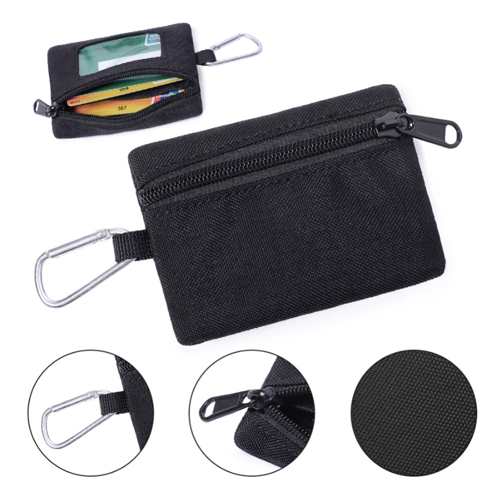 Mini EDC Molle Pouches Outdoor Wallet Portable Key Card Case Coin Storage Pouch