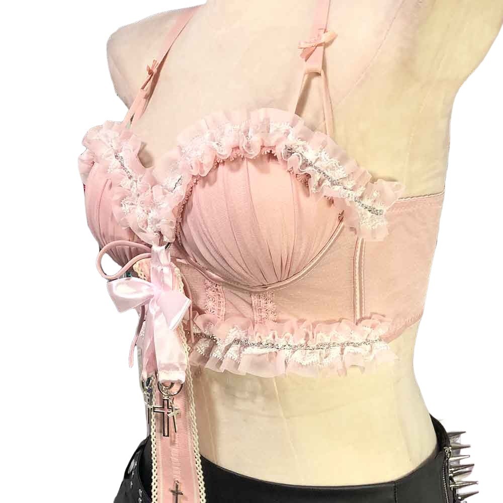 Goth Tops Emo Clothing Grunge Gothic Tank Punk Rock Clothes Vkei Y2K