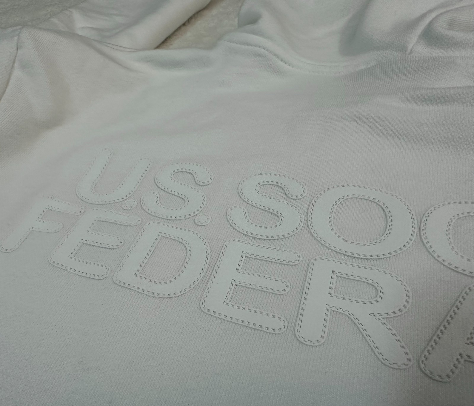 Vintage 2000s Y2K 2009 Nike USA Soccer Federation Team Sweatshirt Hoodie, M NEW