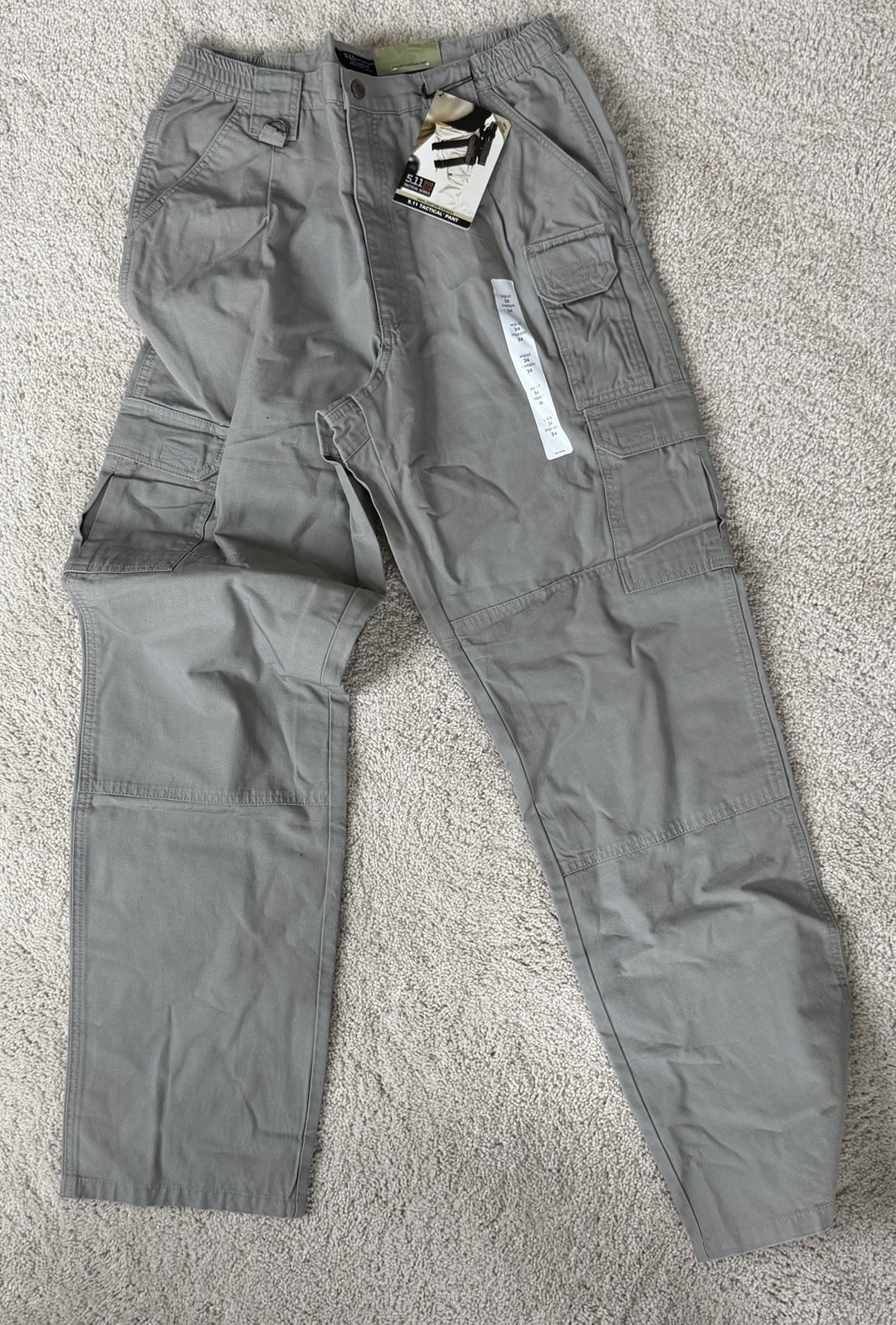 5.11 Tactical Pant 34×34 Khaki New with Tags