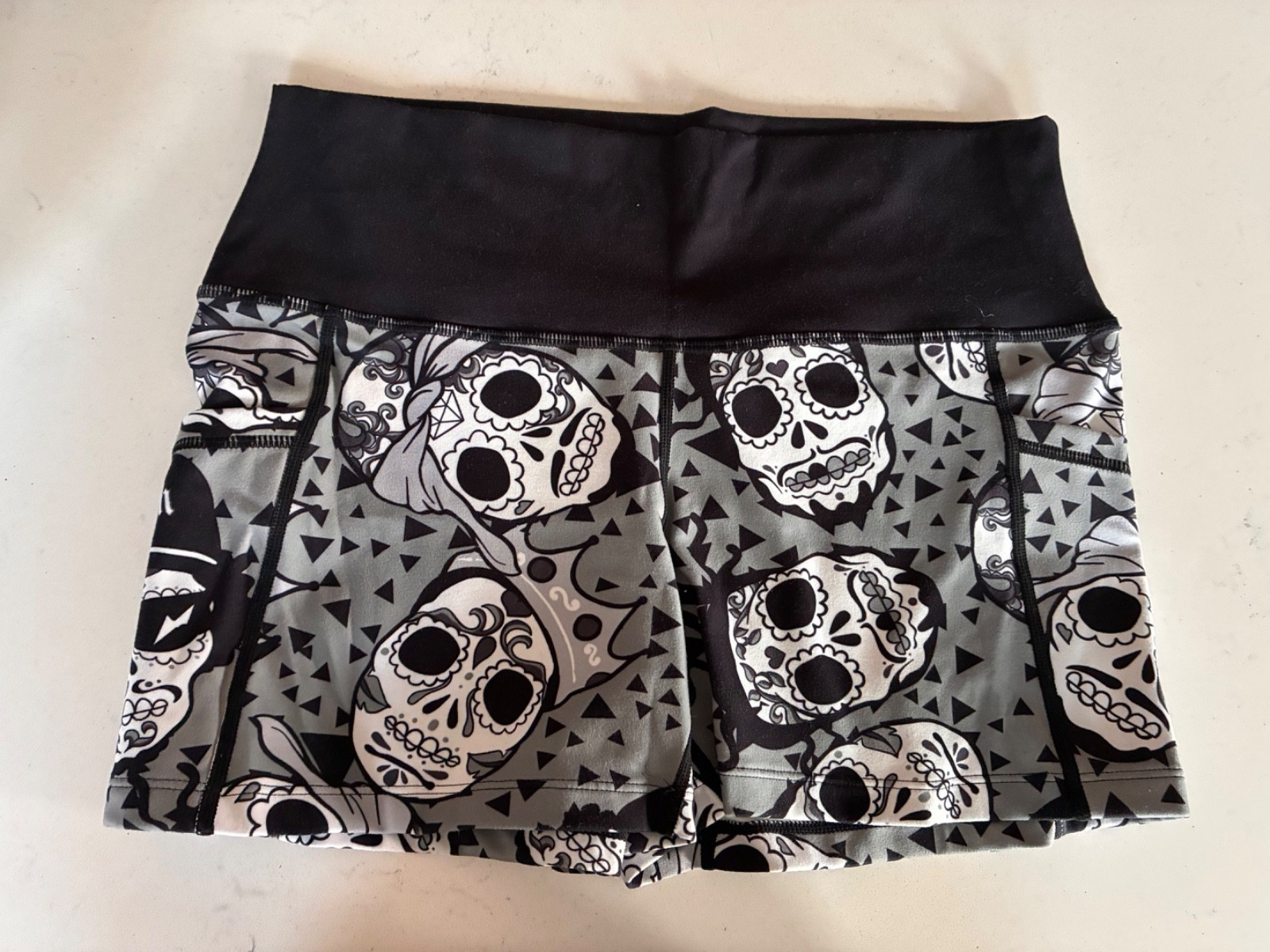 Constantly Varied Gear CVG Squat Proof Shorts Skulls/Rappers