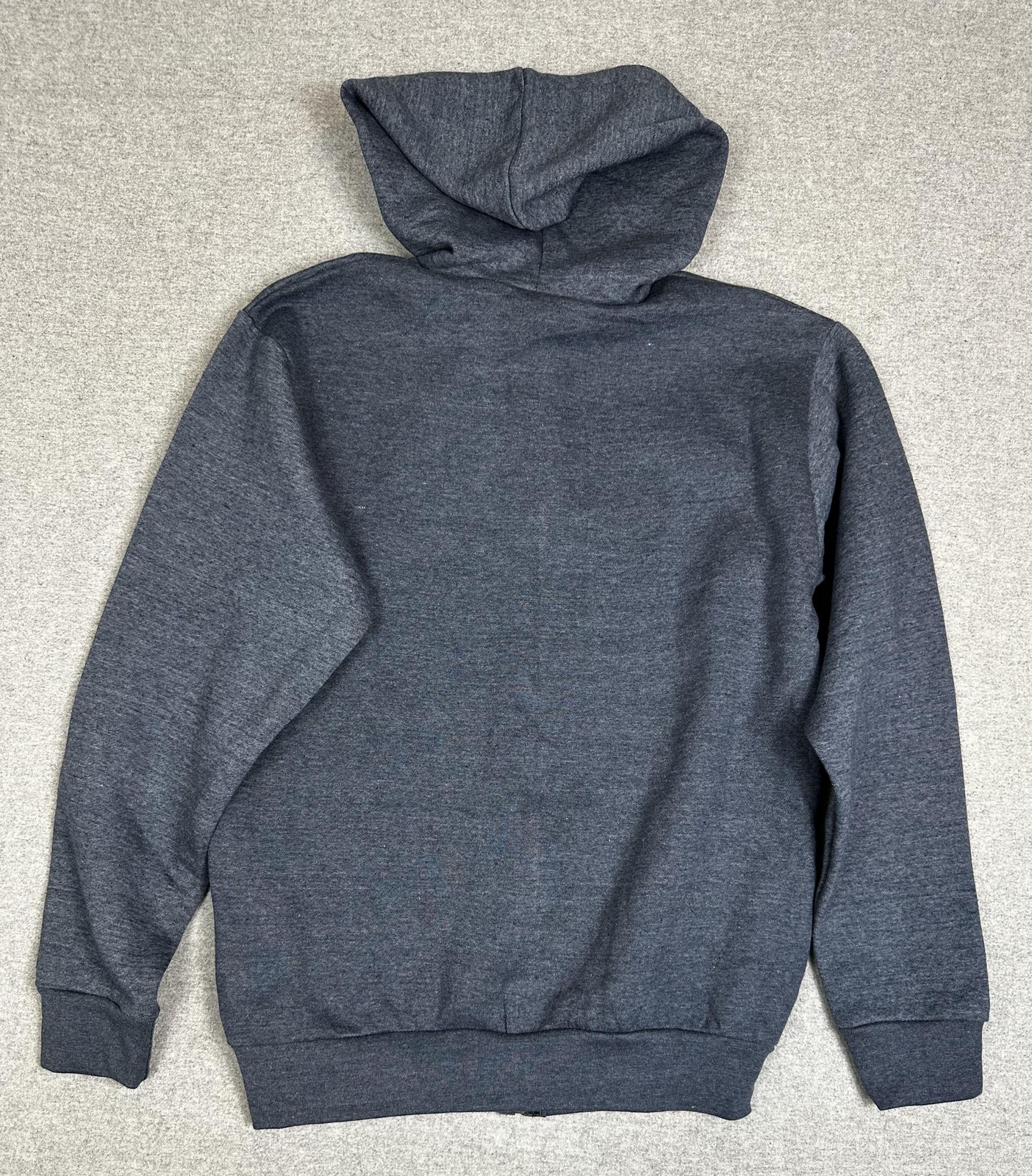 Dubai Hoodie Mens Med Full Zip United Arab Emirates Graphic Dubshi Blue Gray