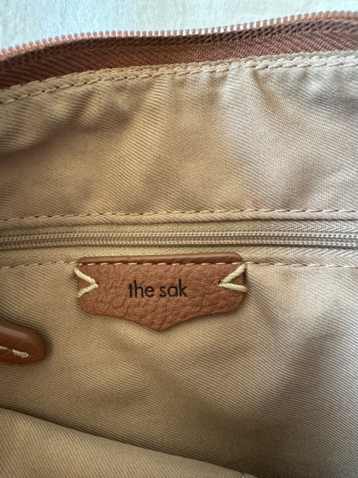 The Sak Esperato Nylon Crossbody Purse Bag Navy Blue Travel Organizer