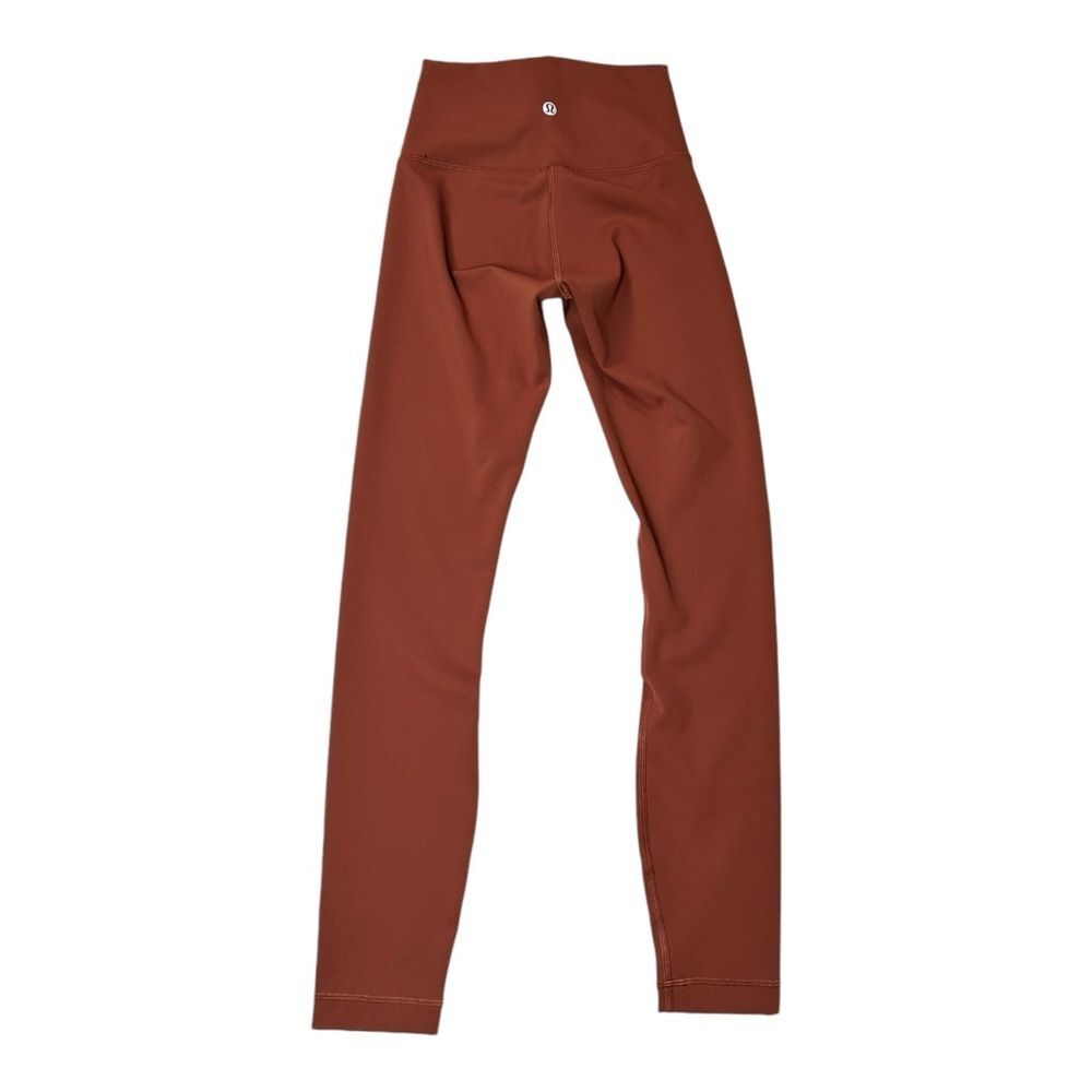 Lululemon Wunder Train High-Rise Tight 25″Dark Terracotta Size 2