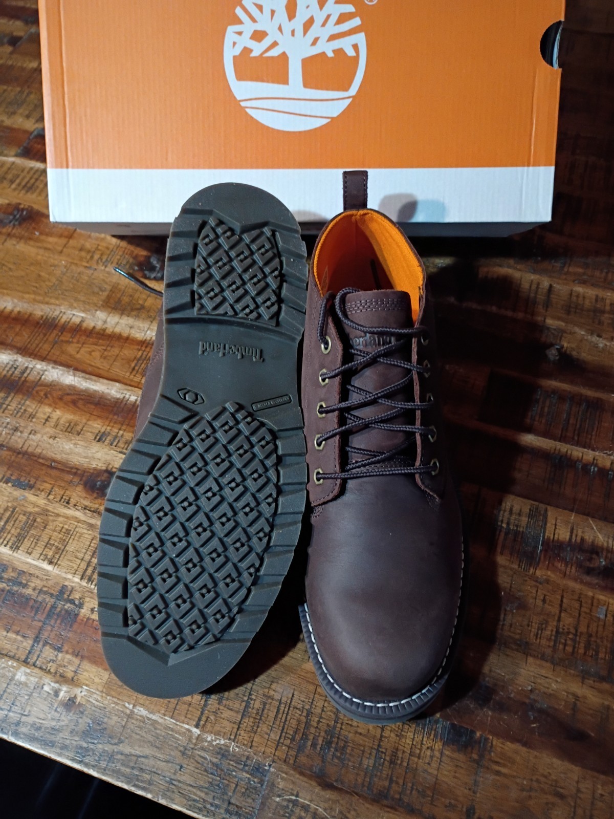 Mens Timberland Redwood Falls Premium Waterproof Leather Chukka Boot Sz 11.5