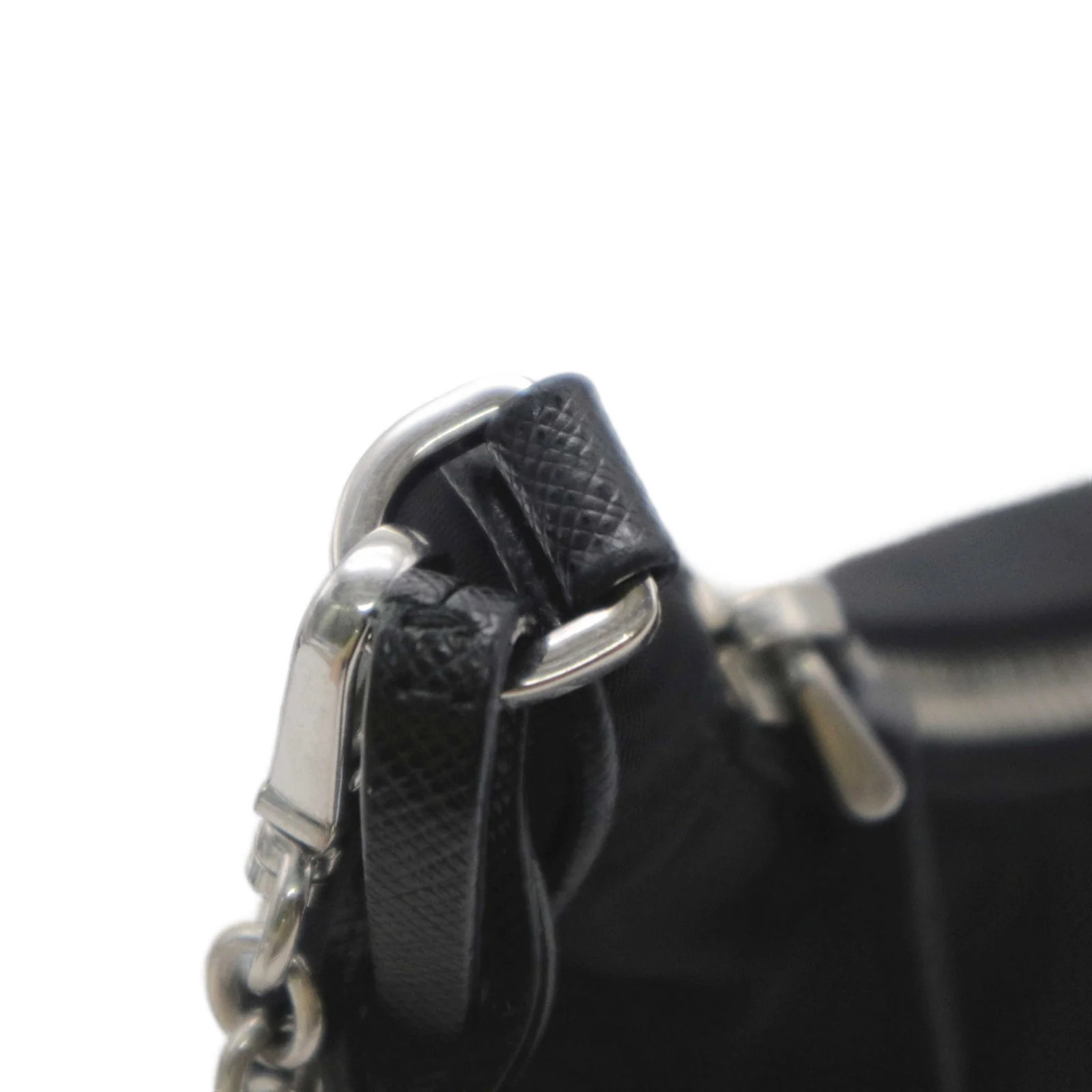 Prada Re Edition 2005 Shoulder Bag Black Tessuto Nylon (mm060526a5r)