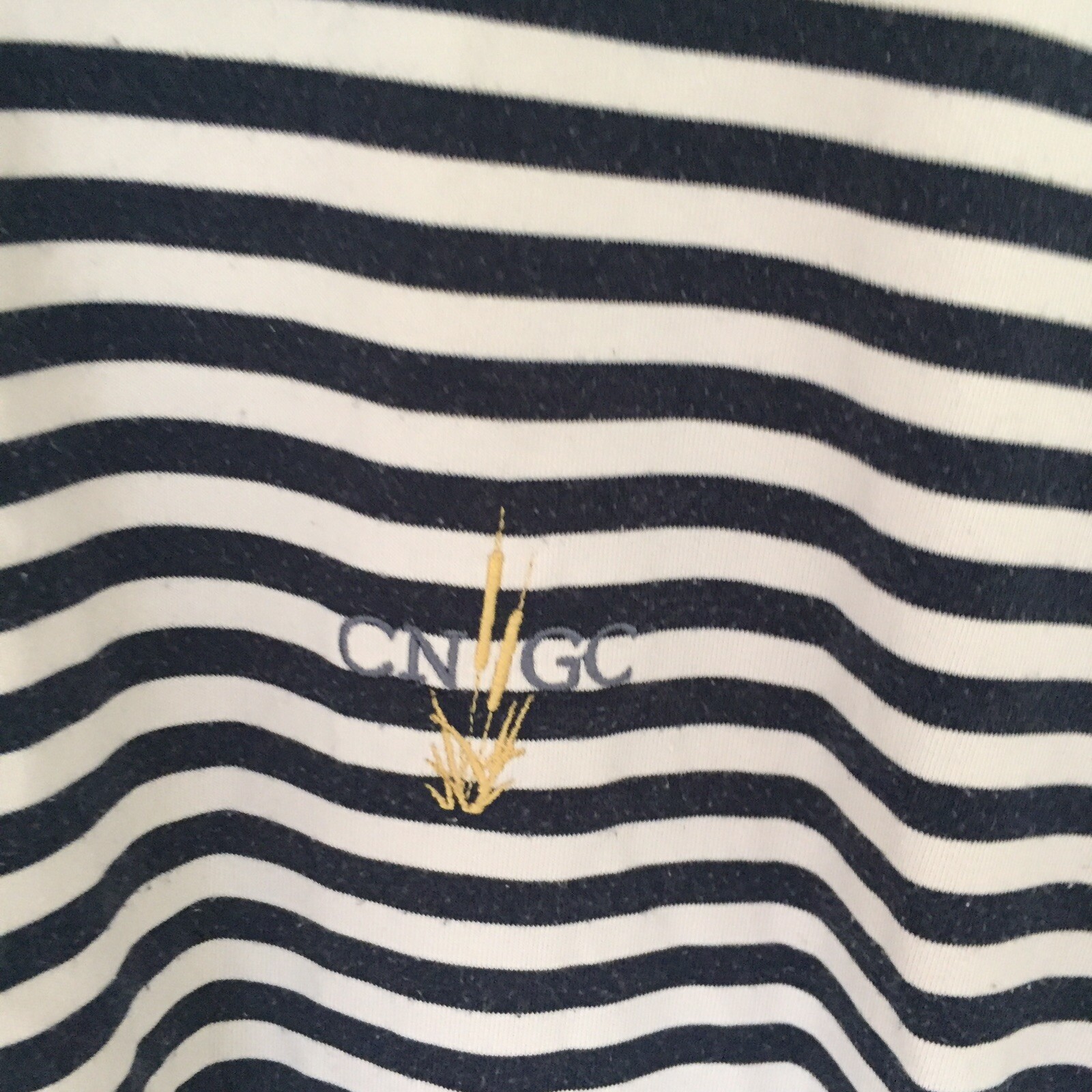 Ralph Lauren Polo Golf Performance Polo Shirt Mens XL Blue, White Sripes