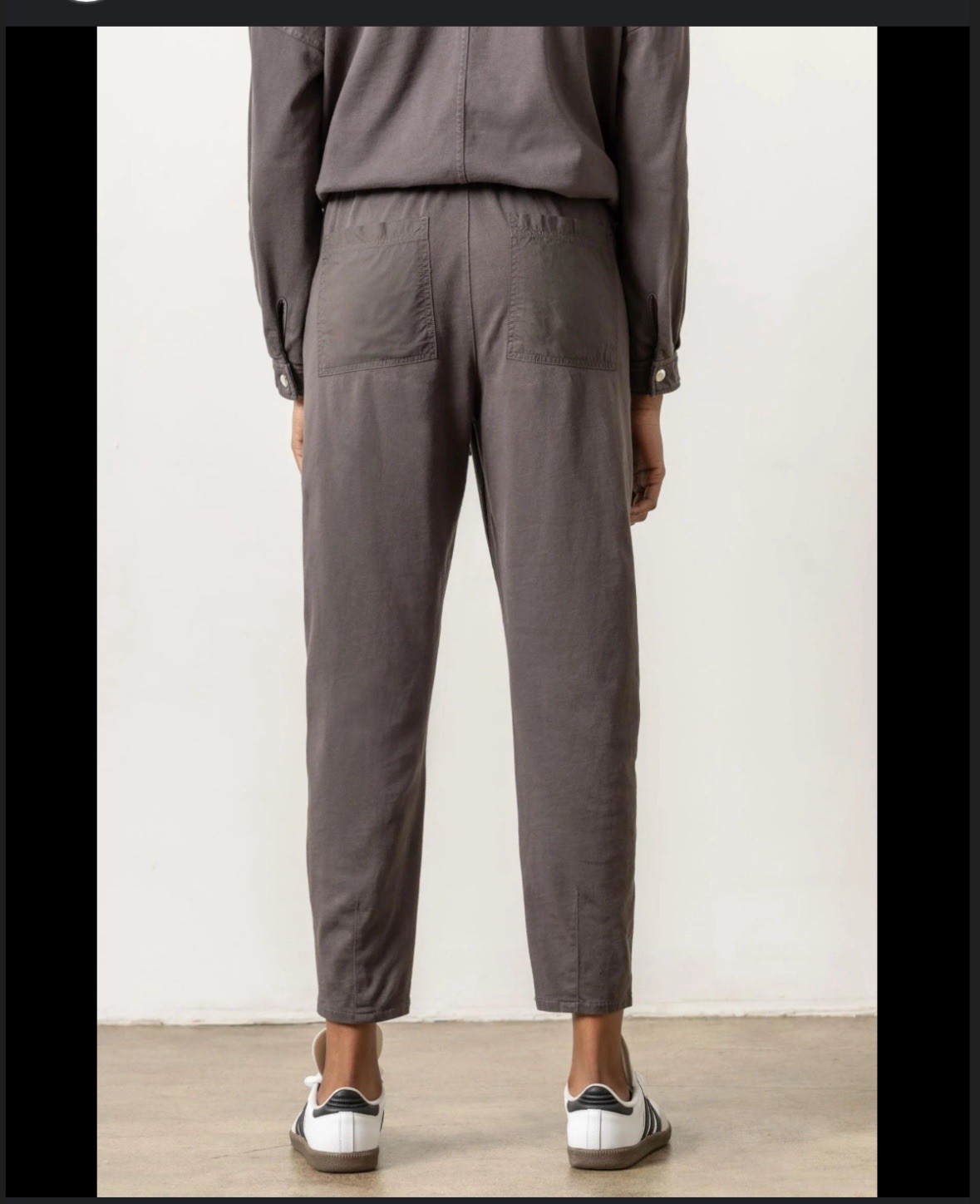 Lilla P NWT Barrel Leg Ankle Pant Large