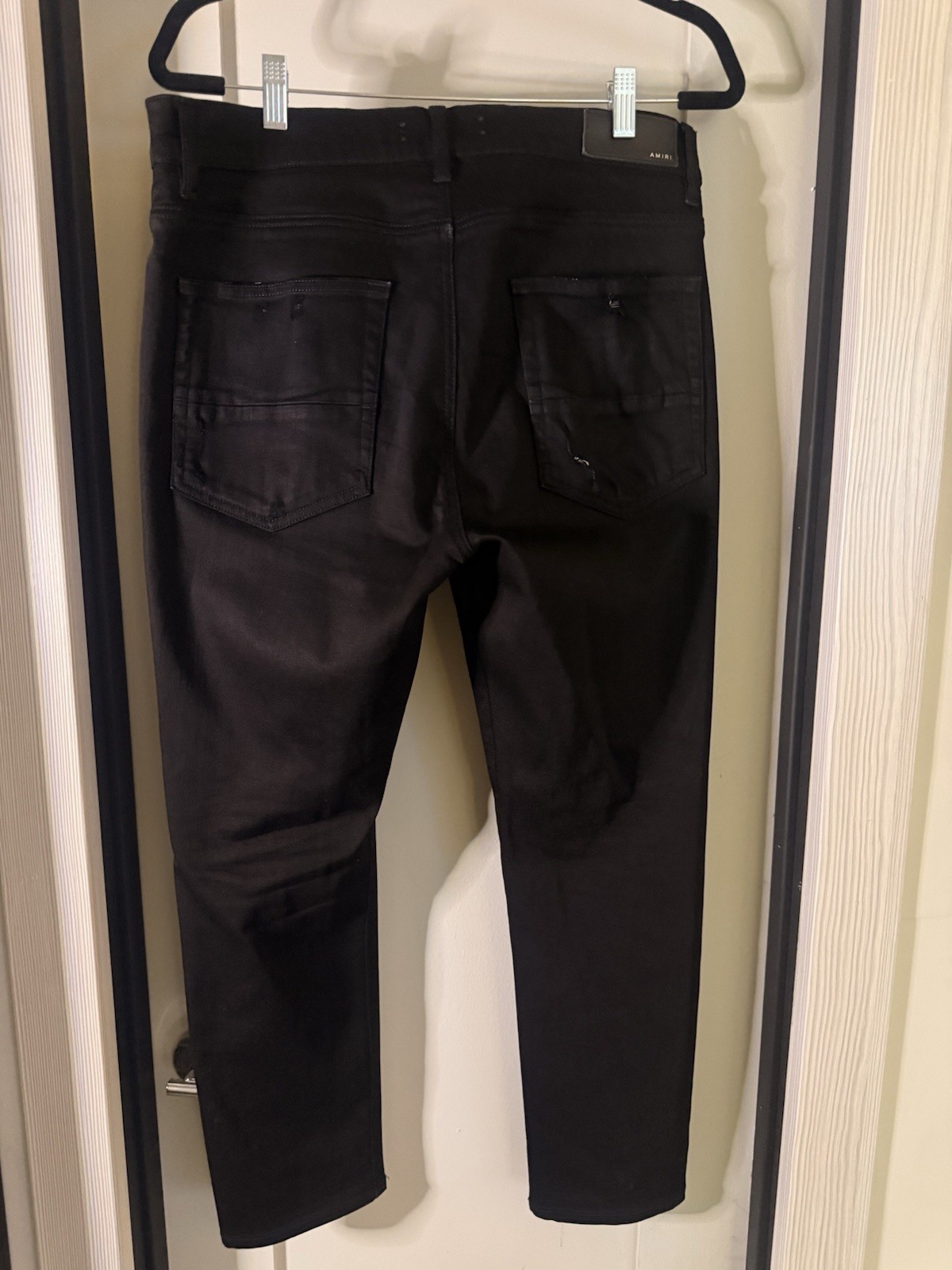 AMIRI Black MX1 Skinny Jeans Size 32 Made in USA