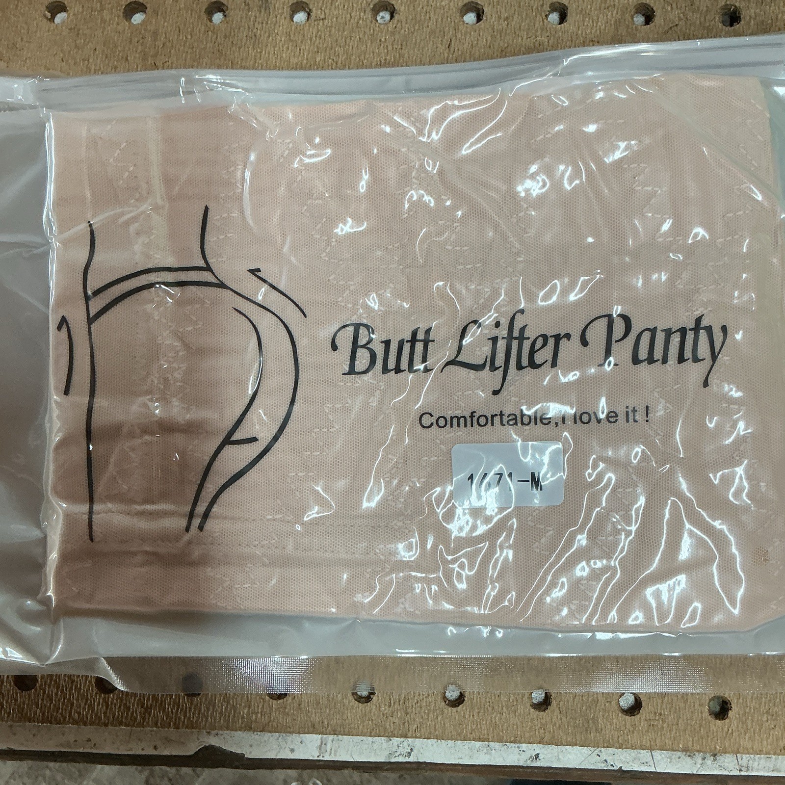 DIVINA VITAE Shapewear Butt Lifter Panty Tummy/Hip Control Beige M 1Pk