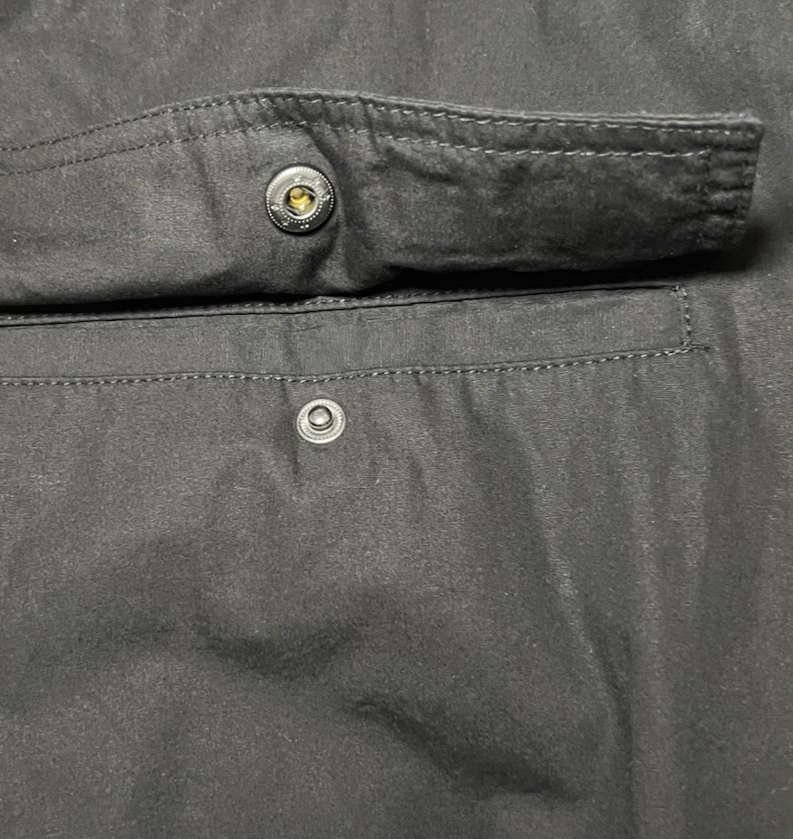LCKR Men’s Size 3XL Black Trinity Baggy Fit Parachute Cargo Pants $49.95 Retail