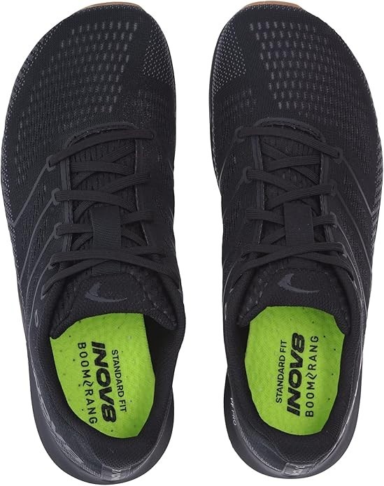 INOV8 Men’s F-Fly Minimalist Gym Training Shoes Lifting Running Black Gum