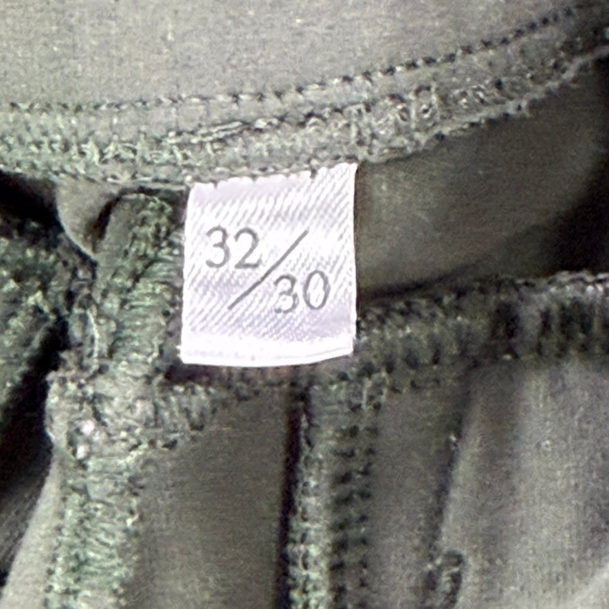 Public Rec All Day Every Day Pants Mens 32×30 Dark Olive Green Joggers Fit 30×25