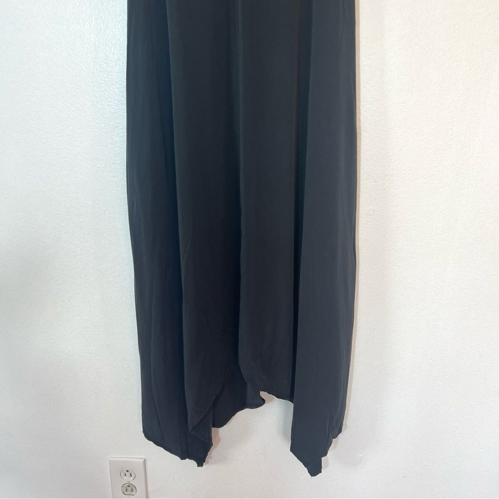 Anthropologie Maeve Georgina Streamlined Silhouette Pockets Midi Dress Sz S