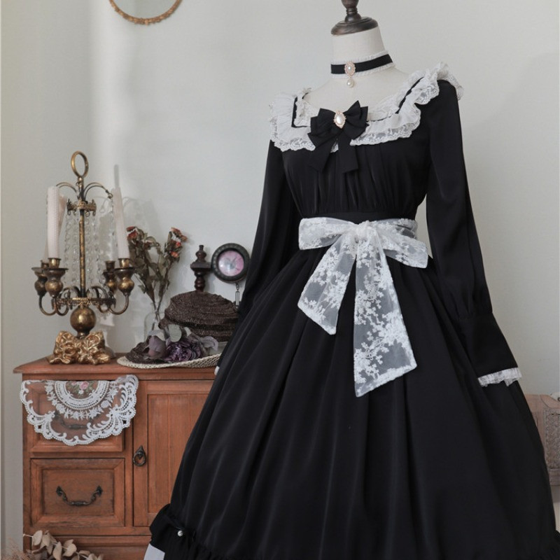 Women Floral Lace Waist Belt Sash Scarf Tie Ribbon Band Lolita ACC Decor