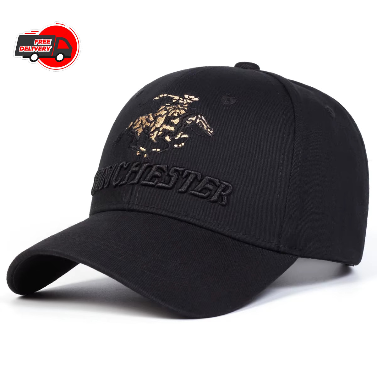 Unisex Winchester Letter Embroidery Baseball Caps Spring and Autumn Outdoor
