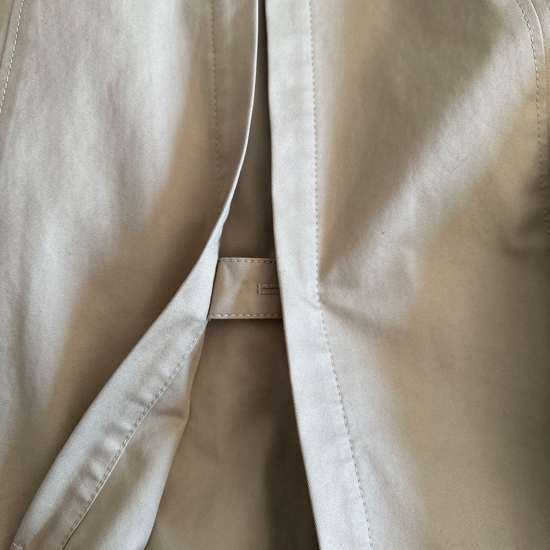 BURBERRY BLUE LABEL Beige Trench Coat Nova Check Womens Size 38