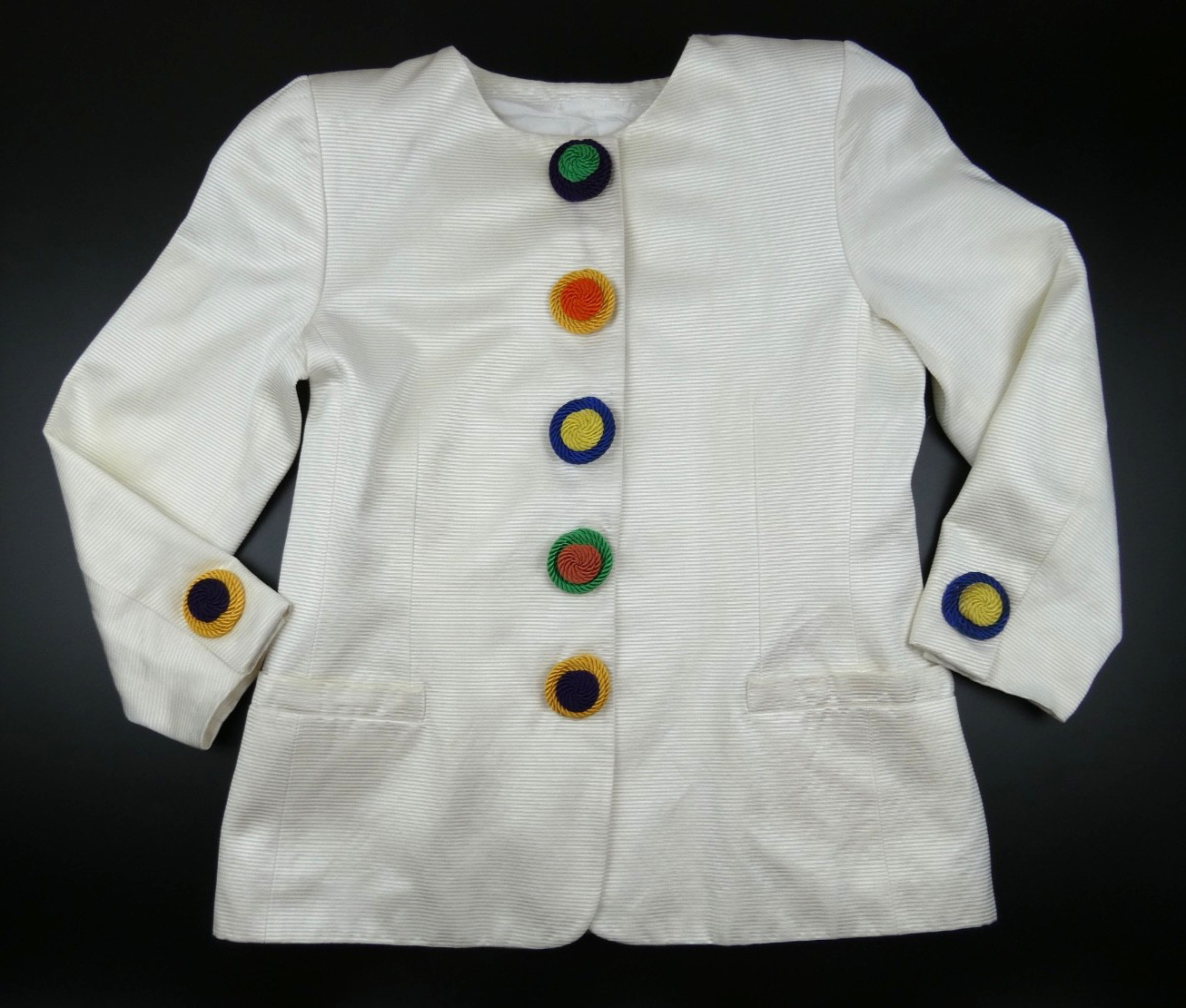 vintage ESCADA jacket size 40 Made in West Germany Unique-One Of The Kind!