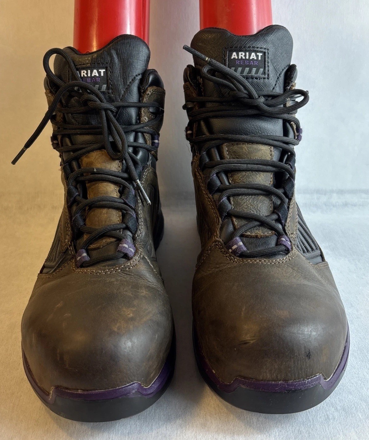 Ariat 10031420 Rebar Flex 6 Inch Waterproof Carbon Toe US Women Size 8.5 B