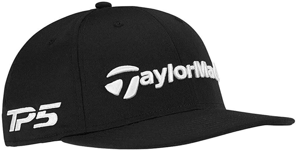 TaylorMade Men’s Tour Flatbill Hat Stealth – Snapback – One Size
