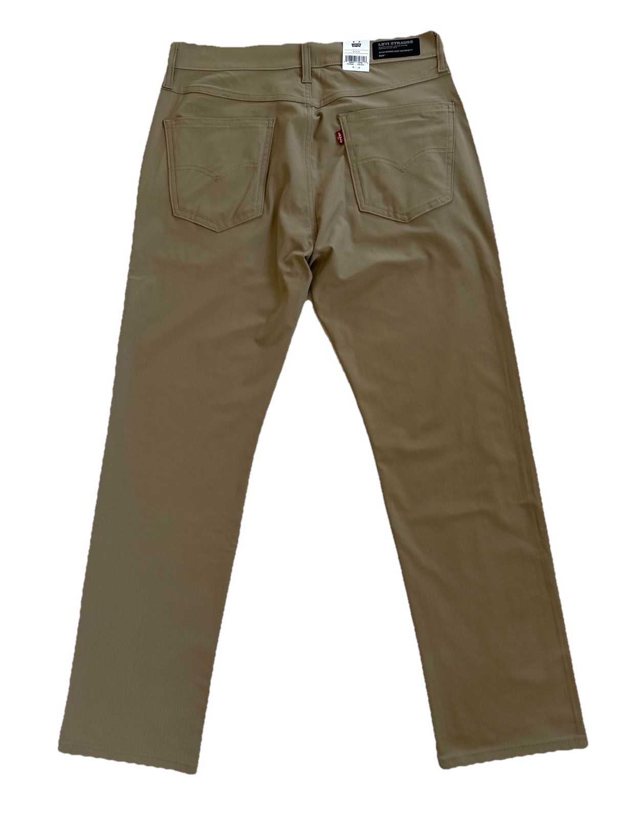 Levi’s Men’s 514 Straight Tech Pants, Beige