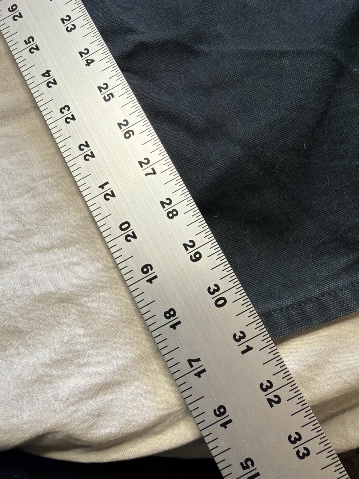 Carhartt Pants Mens 35X31 Black Carpenter Loose Double Knee Canvas USA B01 BLK