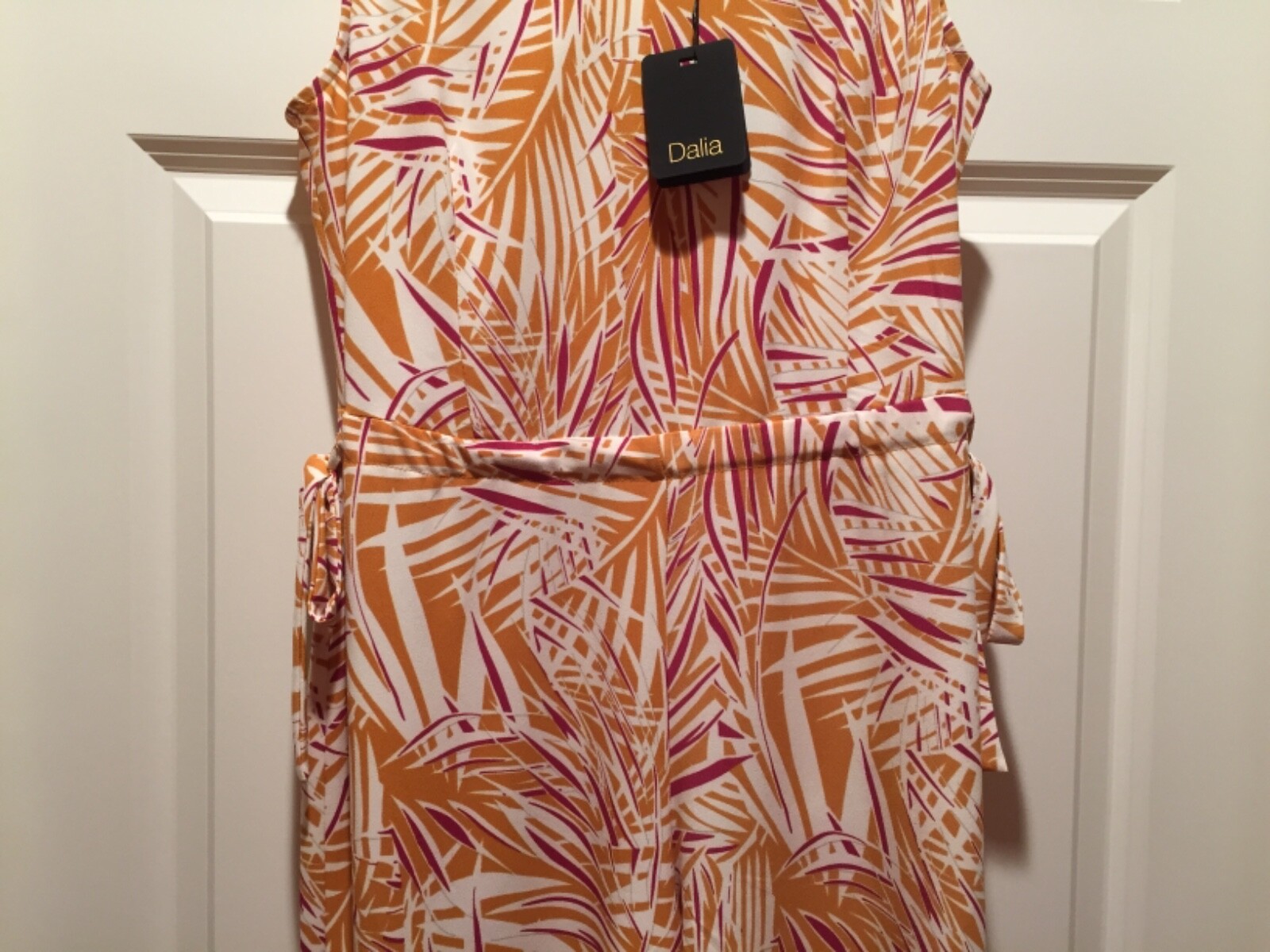 Dalia Size 6 Multicolor Sleeveless Jumpsuit New with Tags