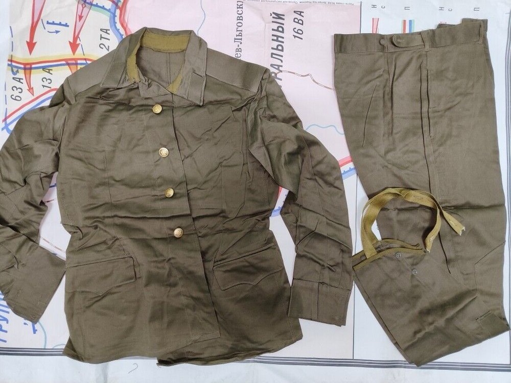 USSR Russian Afghanistan War Uniform Soviet Army Soldier AFGHANKA Suit, Original