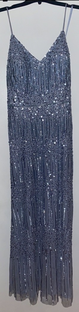 House of Wu (40327) Misty Blue Sequin Gown- Country Bride and Gent