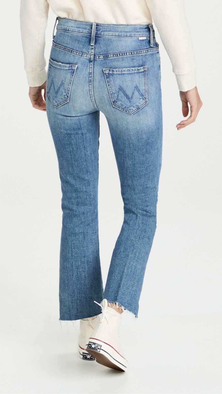 NWT Mother Denim Insider Crop Step Fray in Scenic Route Size 24, 26, 30 $228