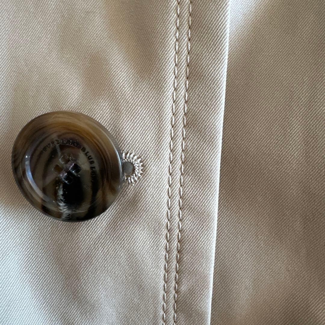 BURBERRY BLUE LABEL Beige Trench Coat Nova Check Womens Size 38