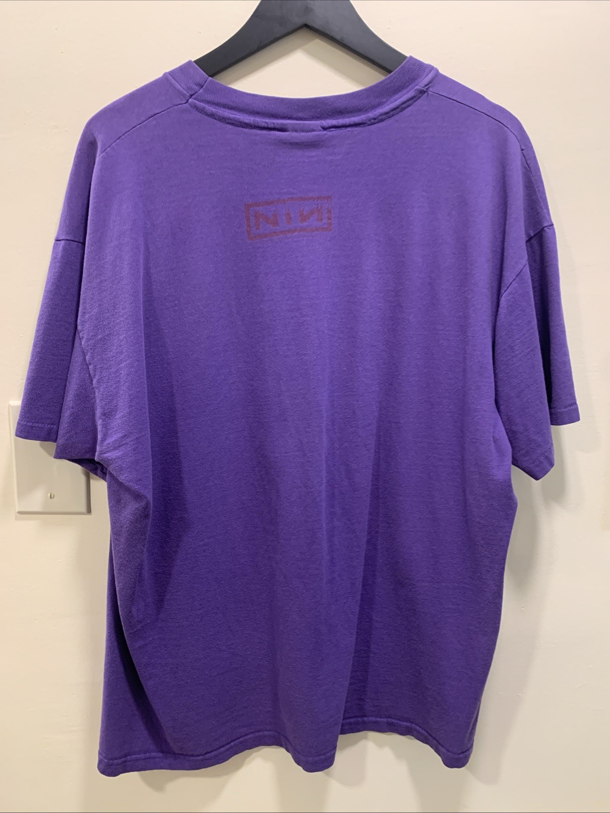 Vintage Nine Inch Nails 1997 The Perfect Drug Band Tee Hanes Tag Size XL 24x28in