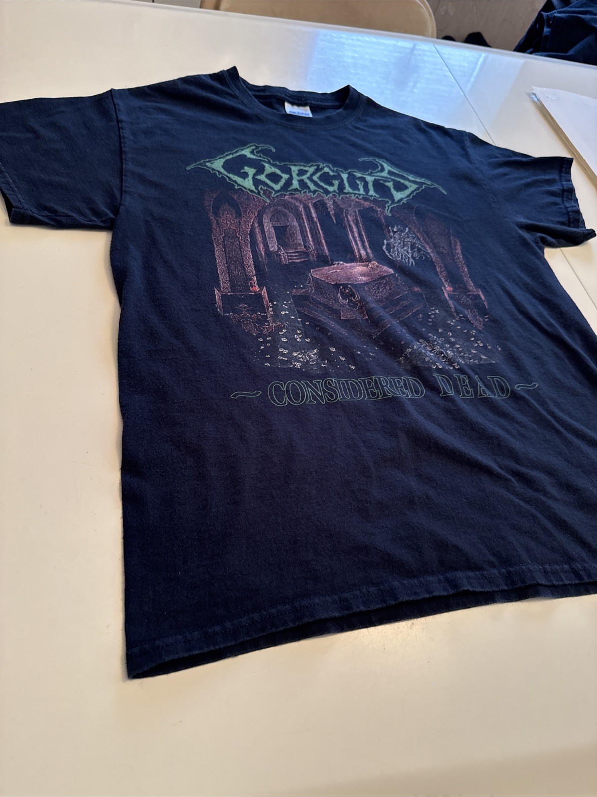 Official Gorguts Considered Dead Tee Shirt M Medium Death Metal