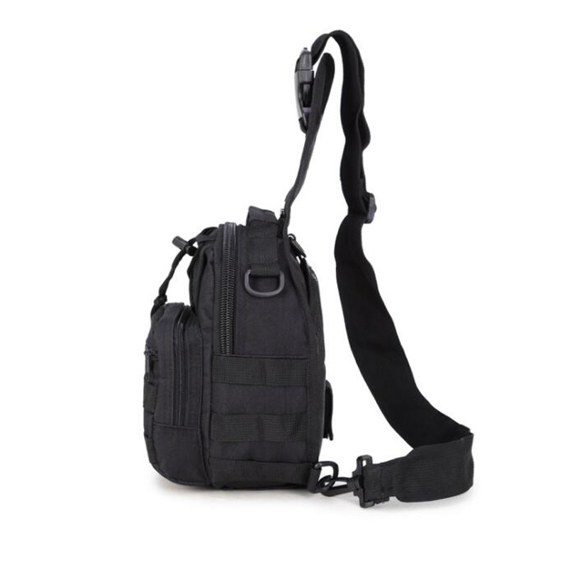 Outdoor Hiking Tactical Sling Backpack Men’s Molle Travel Chest Shoulder Bag